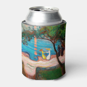 Enfriador De Latas Edvard Munch - Baile en la playa