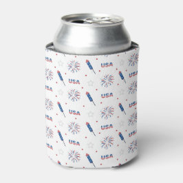 Enfriador De Latas Ee.Uu. Firecrackers