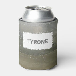 Enfriador De Latas Efecto metálico gris plateado