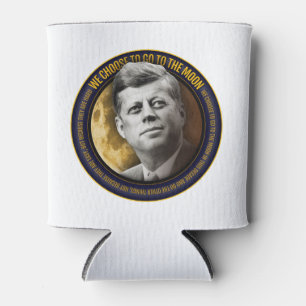 Enfriador De Latas El 50.o aniversario JFK de Apolo 11 elegimos