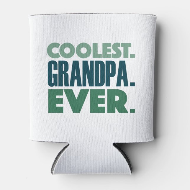 Enfriador De Latas El abuelo más frío de todos los Refrigeradores de  (Anverso)