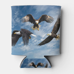 Enfriador De Latas El águila calva se eleva