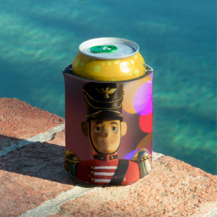Enfriador De Latas El amigo soldadito de juguete clásico de Navidad d