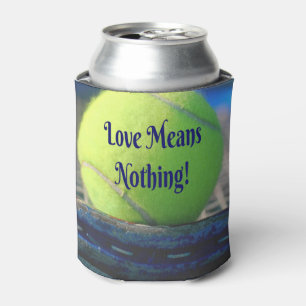 Enfriador De Latas ¡El amor al tenis no significa nada!  Gracioso de