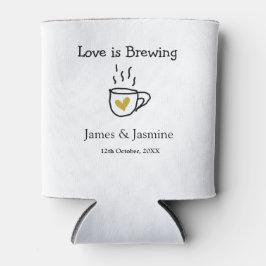 Enfriador De Latas El amor es Breaking coffee mug nombre de pareja de