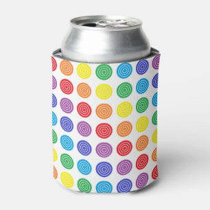 Enfriador De Latas El arco iris de la diana puede o el refrigerador