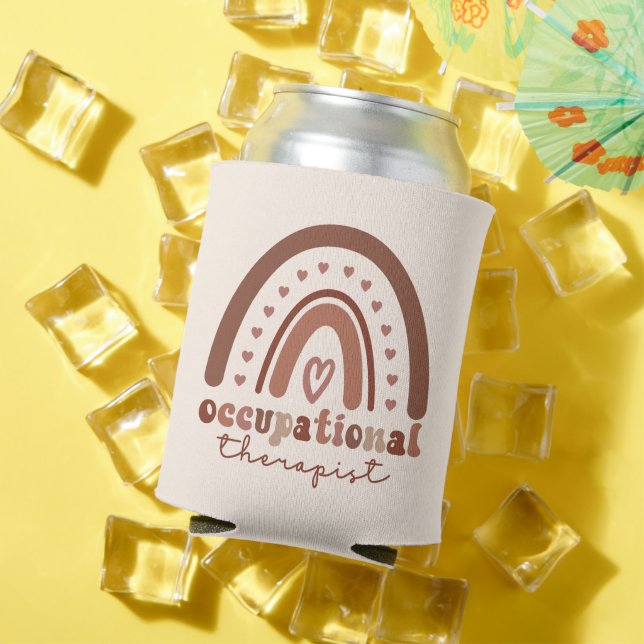 Enfriador De Latas El arcoiris del Boho a los regalos del terapeuta o (Verano in situ)
