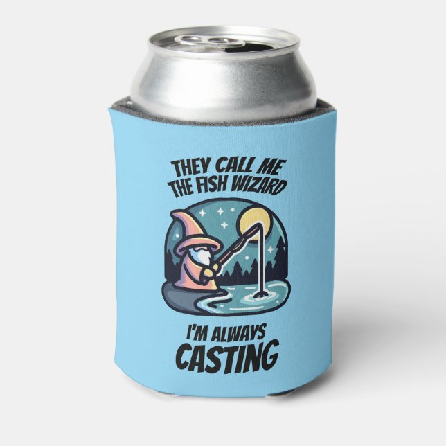 Enfriador De Latas El asistente para peces - Siempre moldeando (Reverso de la lata)