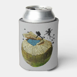 Enfriador De Latas El buceo se sumerge en el coco
