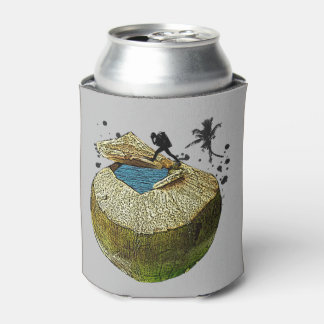 Enfriador De Latas El buceo se sumerge en el coco