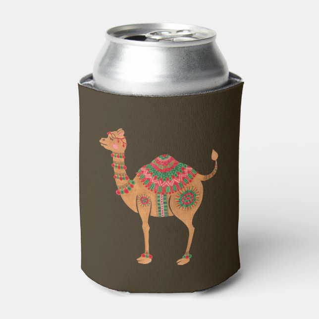 Enfriador De Latas El camello étnico (Lata Anverso)