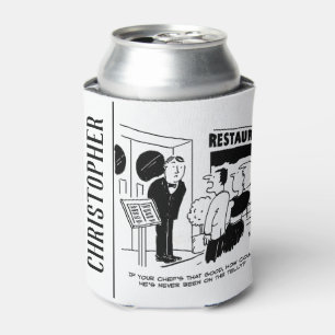 Enfriador De Latas El chef del restaurante no ha estado en el Persona