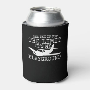 Enfriador De Latas El cielo no es límite su mi piloto del patio
