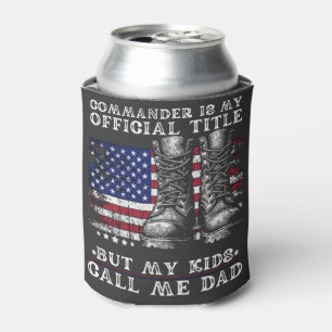 Enfriador De Latas El comandante es mi título oficial los niños me ll