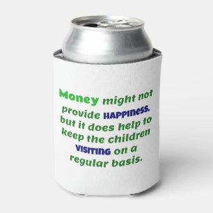 Enfriador De Latas El Dinero Del Chiste De Jubilación Mantiene A Los 