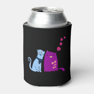 Enfriador De Latas El diseño de amor para los gatos más bonitos