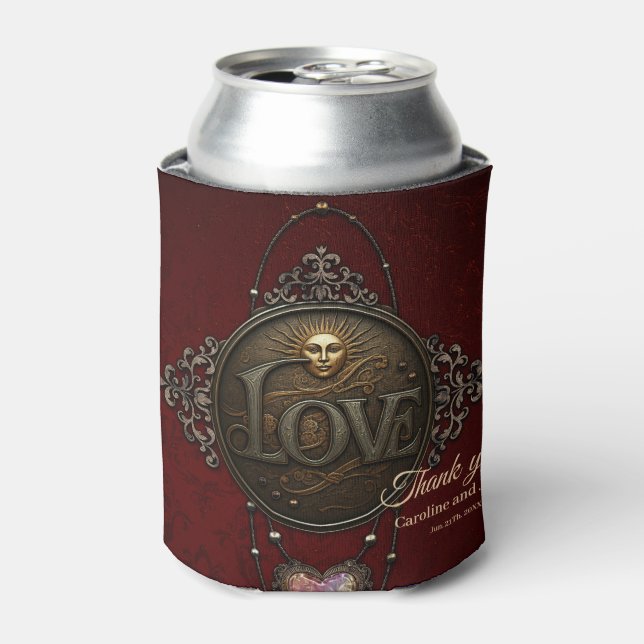 Enfriador De Latas El emblema del amor (Lata Anverso)