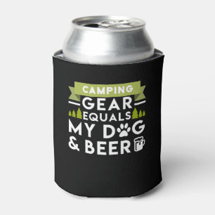 Enfriador De Latas El equipo de acampada iguala mi regalo del perro y