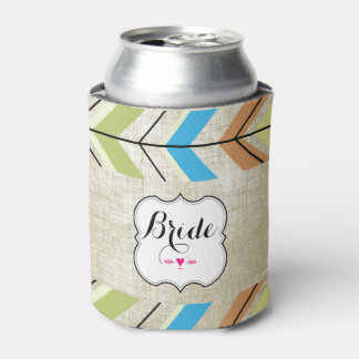 Enfriador De Latas El estilo vintage de una novia rústica