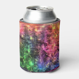 Enfriador De Latas El Fin Del Arte Abstracto Del Arcoiris