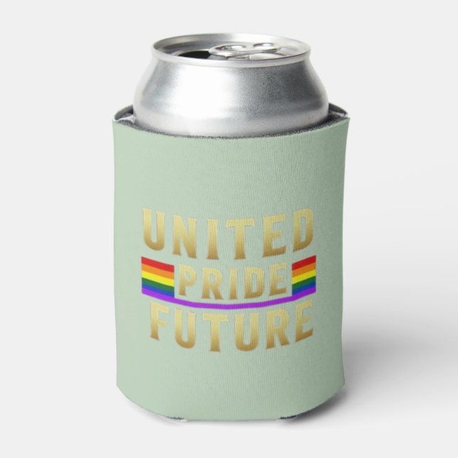 Enfriador De Latas El futuro del Orgullo Unido (Lata Anverso)