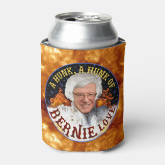 Enfriador De Latas El gracioso Hunk de Bernie Love | Sanders Presiden