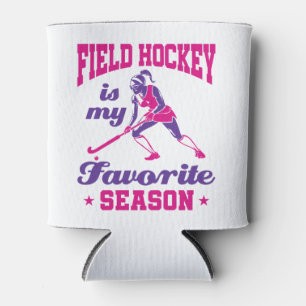 Enfriador De Latas El hockey sobre hierba es mi temporada favorita