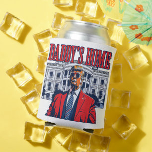 Enfriador De Latas El hogar de papá Trump Regalo Trump de la Casa B