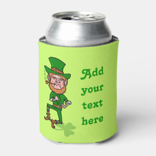Enfriador De Latas El Leprechaun del día de St Patrick divertido