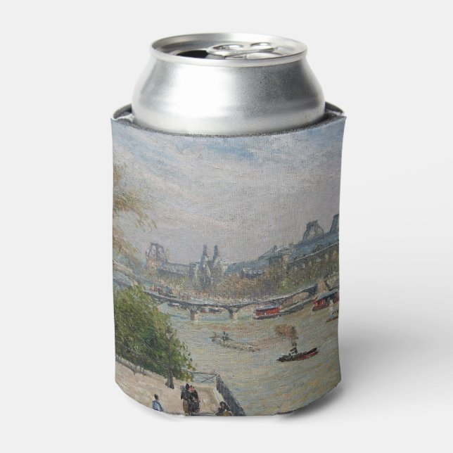 Enfriador De Latas El Louvre, Refrigerador de bebidas de Spring Camil (Lata Anverso)
