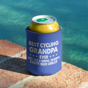 Enfriador De Latas El mejor abuelo de ciclismo del día del padre