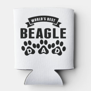 Enfriador De Latas El mejor papá del beagle del mundo