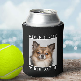 Enfriador De Latas El mejor perro del mundo papá pinta foto Mascota e