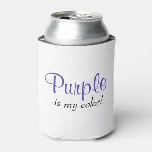 Enfriador De Latas El morado es mi color