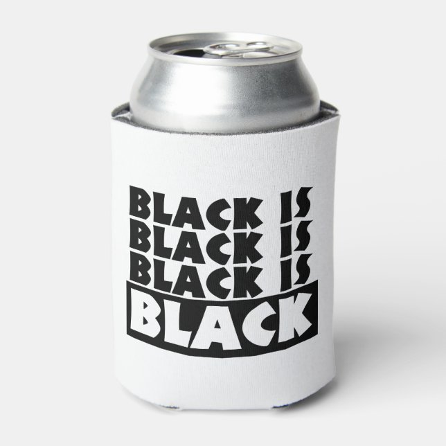 Enfriador De Latas El negro es negro (Lata Anverso)