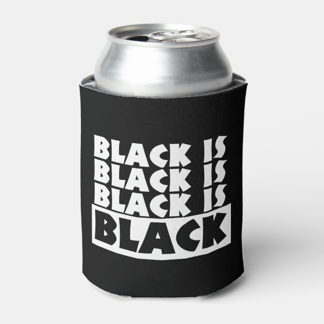 Enfriador De Latas El negro es negro (Lata Anverso)