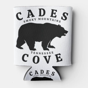 Enfriador De Latas El oso de las montañas humeantes de Cades Cove