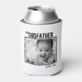 Enfriador De Latas El padrino | Foto y nombre personalizados