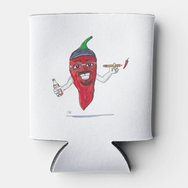 Enfriador De Latas El Pepperz, creativo, Refrigerador de bebidas (Anverso)