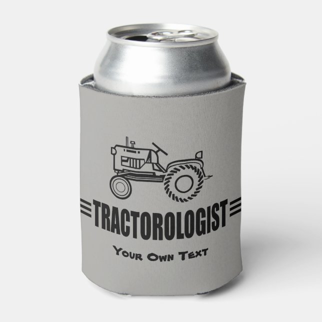 Enfriador De Latas El Personalizar humorístico y el tractor de TI (Lata Anverso)