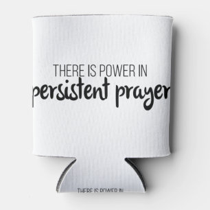 Enfriador De Latas El poder en la oración persistente Gospel Graphics
