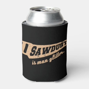 Enfriador De Latas El serrín es humor de la carpintería del purpuri