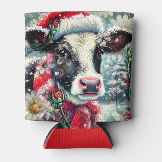 Enfriador De Latas El sueño de las vacas en tiempos más cálidos Verde (Anverso)