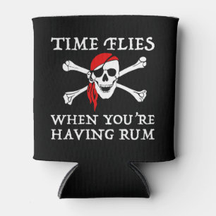Enfriador De Latas El tiempo vuela cuando tienes Rum