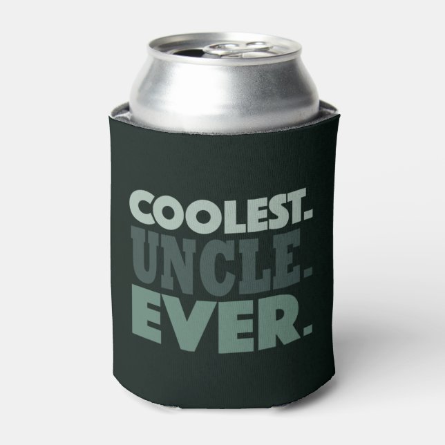 Enfriador De Latas El tío más frío de todos los Refrigeradores de beb (Lata Anverso)