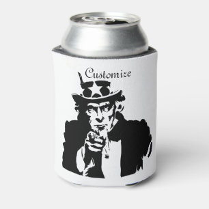 Enfriador De Latas El Tío Sam Quiere Que Tengas Cava