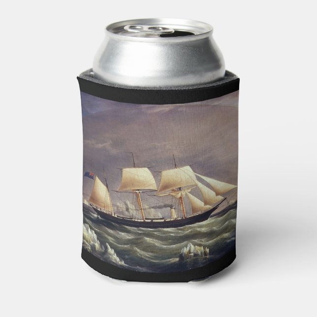 Enfriador De Latas El Zorro Yacht de 1900 (Reverso de la lata)