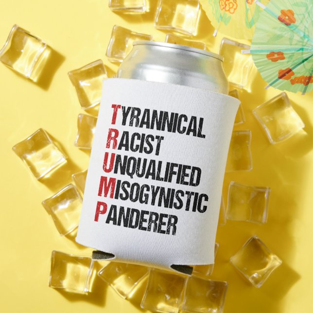 Enfriador De Latas Elecciones políticas divertidas contra Trump (Verano in situ)