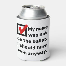 Enfriador De Latas Election Humor 2024