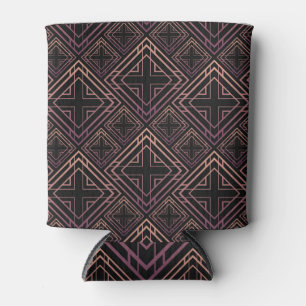 Enfriador De Latas Elegancia Art Deco Black-Gold